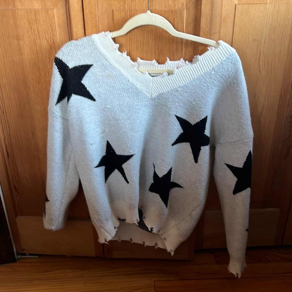 Super cute star sweater
